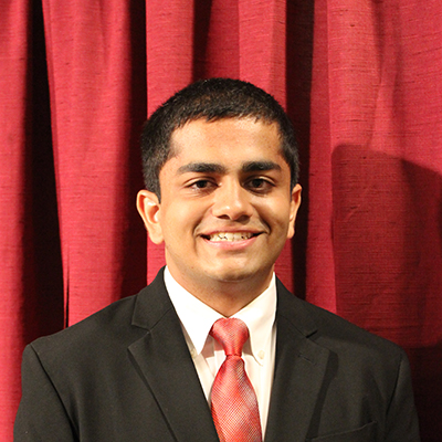 A photo of Wells Scholar Ronak Patel